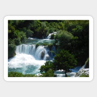 Krka River Waterfalls! Sticker